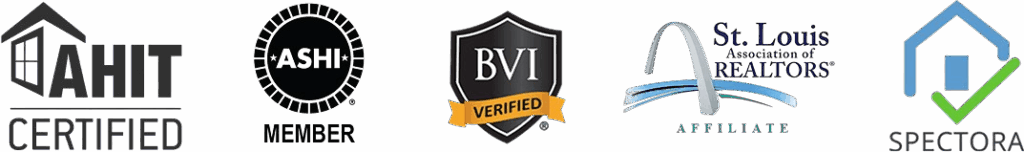 AHIT Certified, ASHI Member, BVI Verified, St. Louis Association of Realtors, Spectora